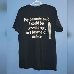 Black Graphic T-Shirt